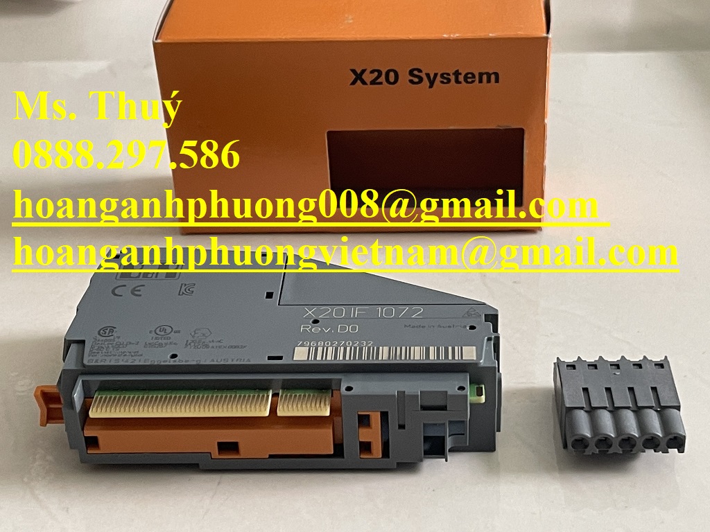 Mô đun nhập khẩu - B&R X20IF1072 - Giao hàng toàn quốc